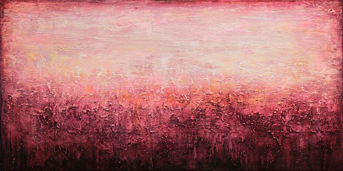 Abstract Sunset Landscape VIII by Behshad Arjomandi
