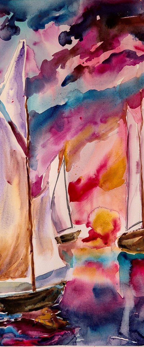 Sunset Impression by Jelena Djokic