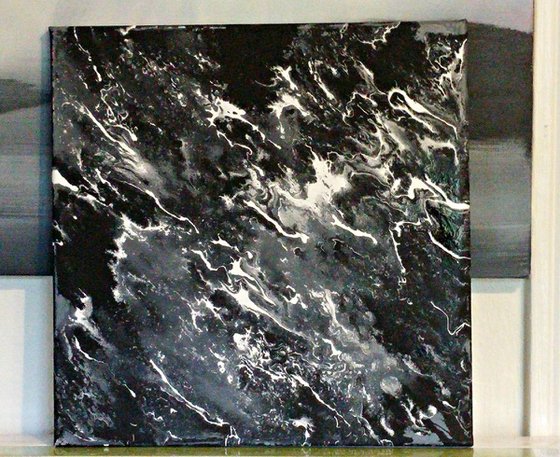 Fluid // Abstract Painting // 12x12" Canvas
