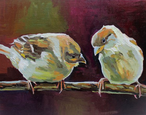 Two Sparrows