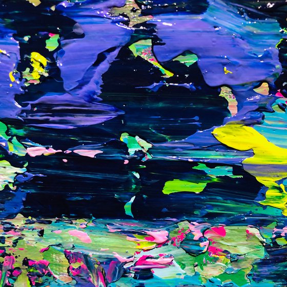 Monet's Pond - Abstract