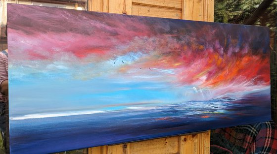 Winds of Change II - seascape, emotional, panoramic