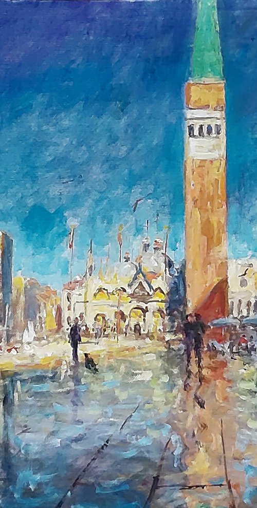 St Marks square by Dimitris Voyiazoglou