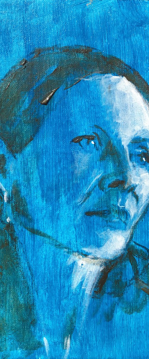Woman In Blue by Dominique Dève