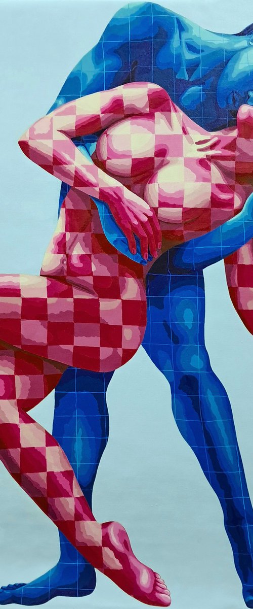 Dancing Couple 3 by Sonaly Gandhi