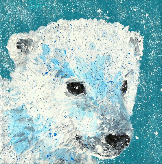 "Polar bear cub "