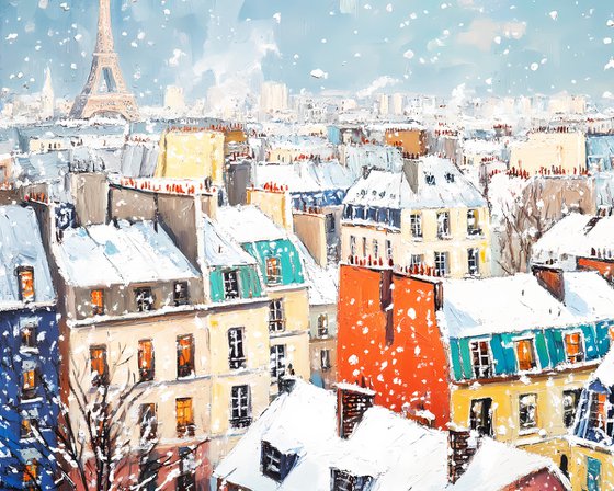 Cozy winter in Paris