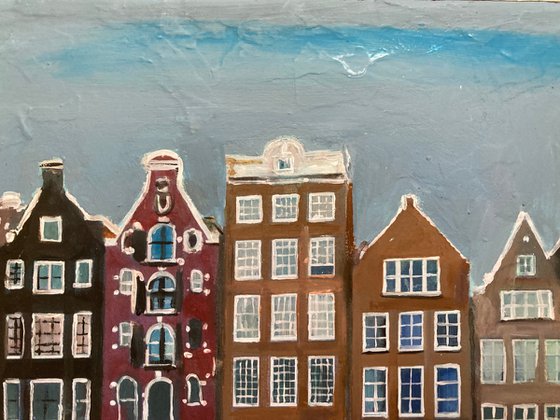 Canal Houses Of Amsterdam