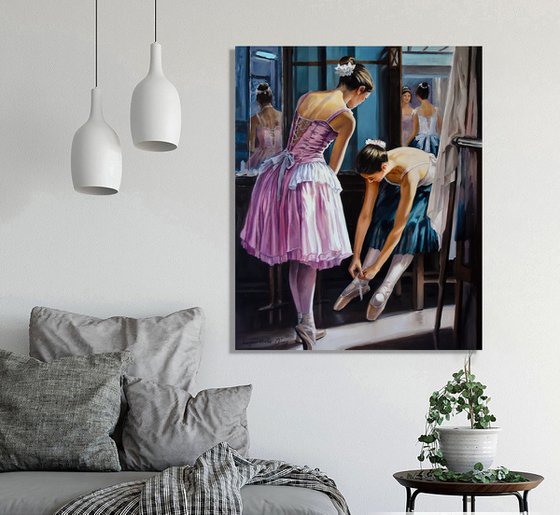 At the dressing room III.