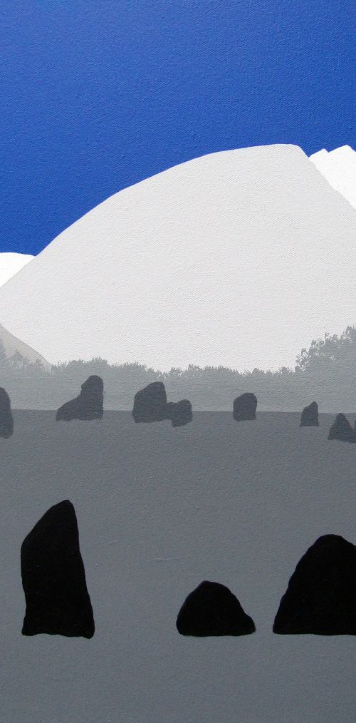 Blencathra from Castlerigg Stone Circle by Sam Martin