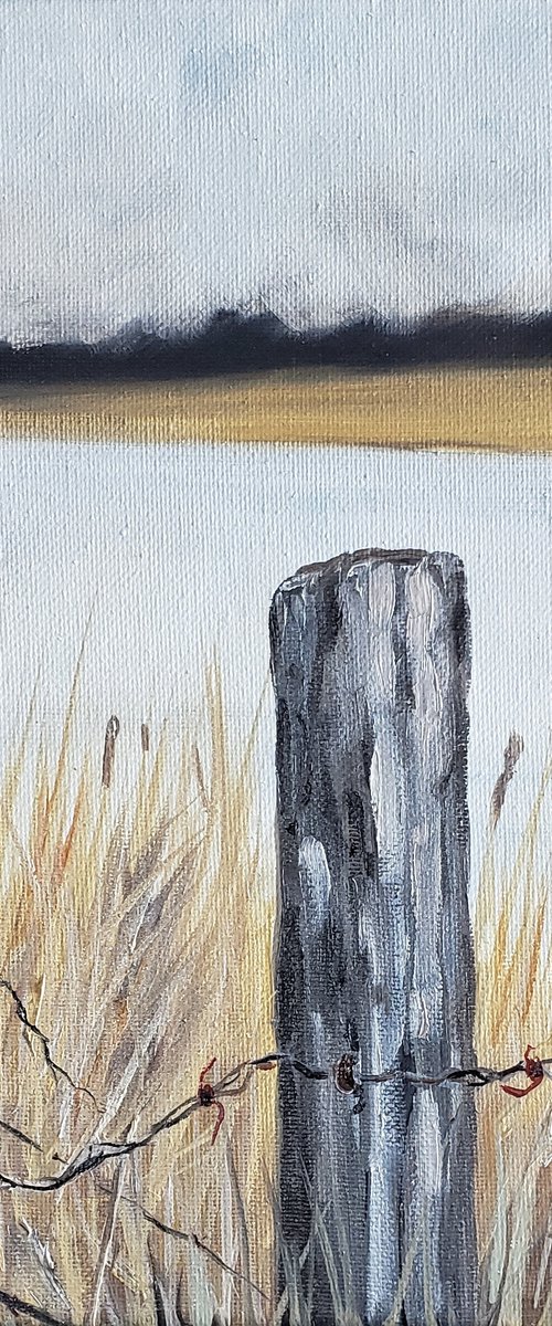 "Broken Wire" - Landscape by Katrina Case