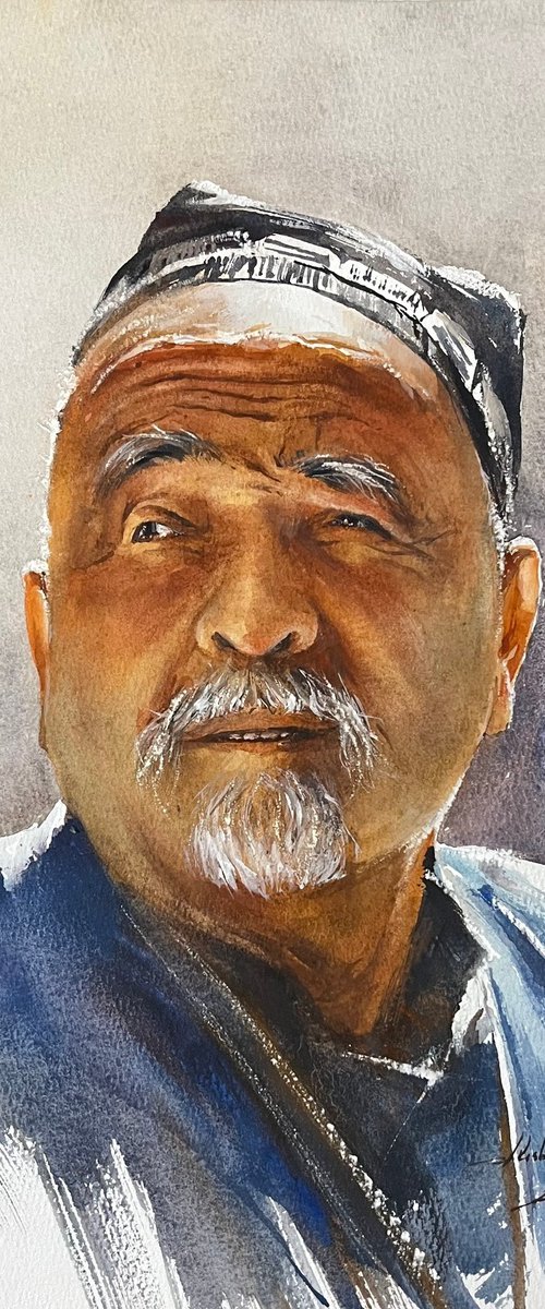 "Gaze of Gratitude" by Alisher Matchanov