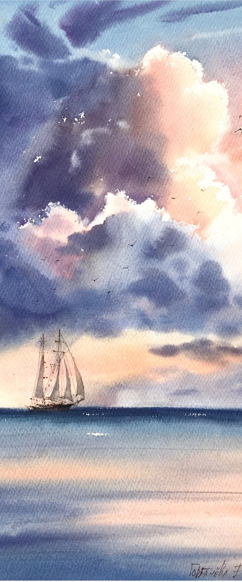 Pink Clouds #2 by Eugenia Gorbacheva