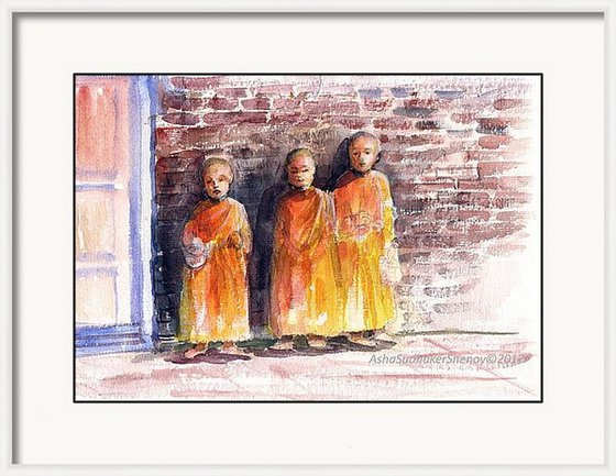 Three young monks 2