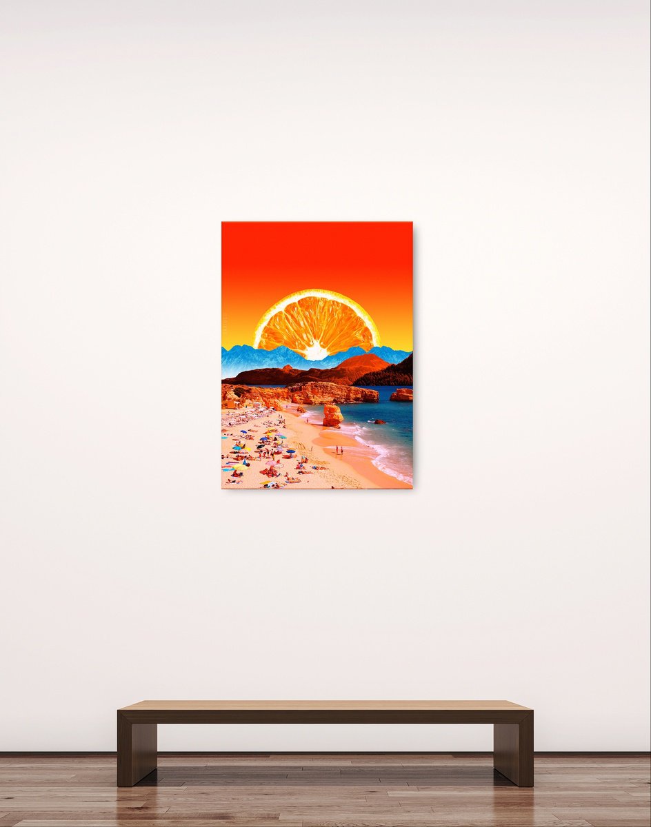 Orange Crush - Forex Print by Darius Comi