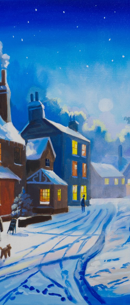 Victorian Winter Night