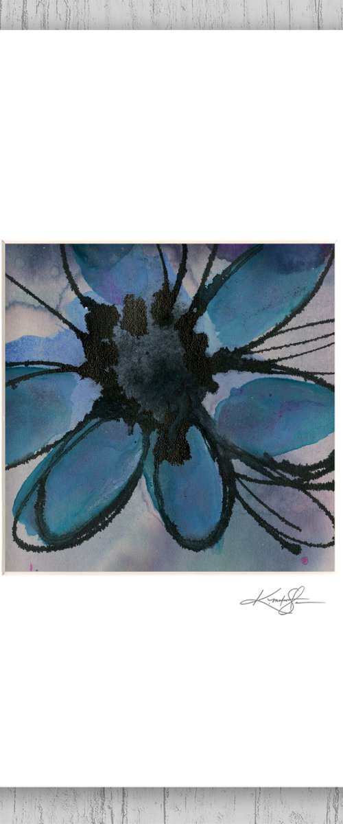 Organic Impressions 2019-17 - Flower Painting by Kathy Morton Stanion by Kathy Morton Stanion