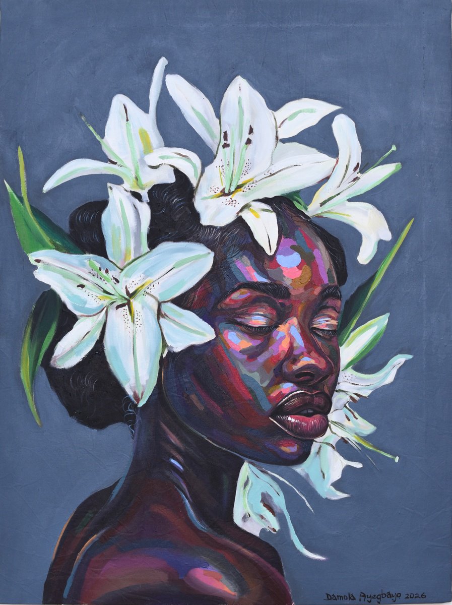 State Of Mind 15 By Damola Ayegbayo, 30 X 40, Artwork For Sale On Artfinder