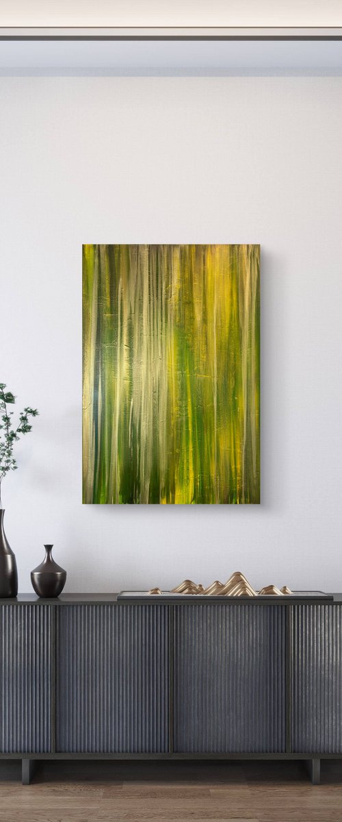 Echoes of Fire 100x70x2 cm by Exclusive Arts