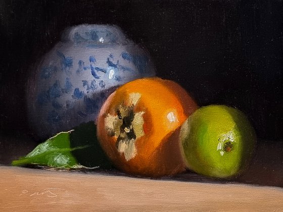 Persimmon and Lime