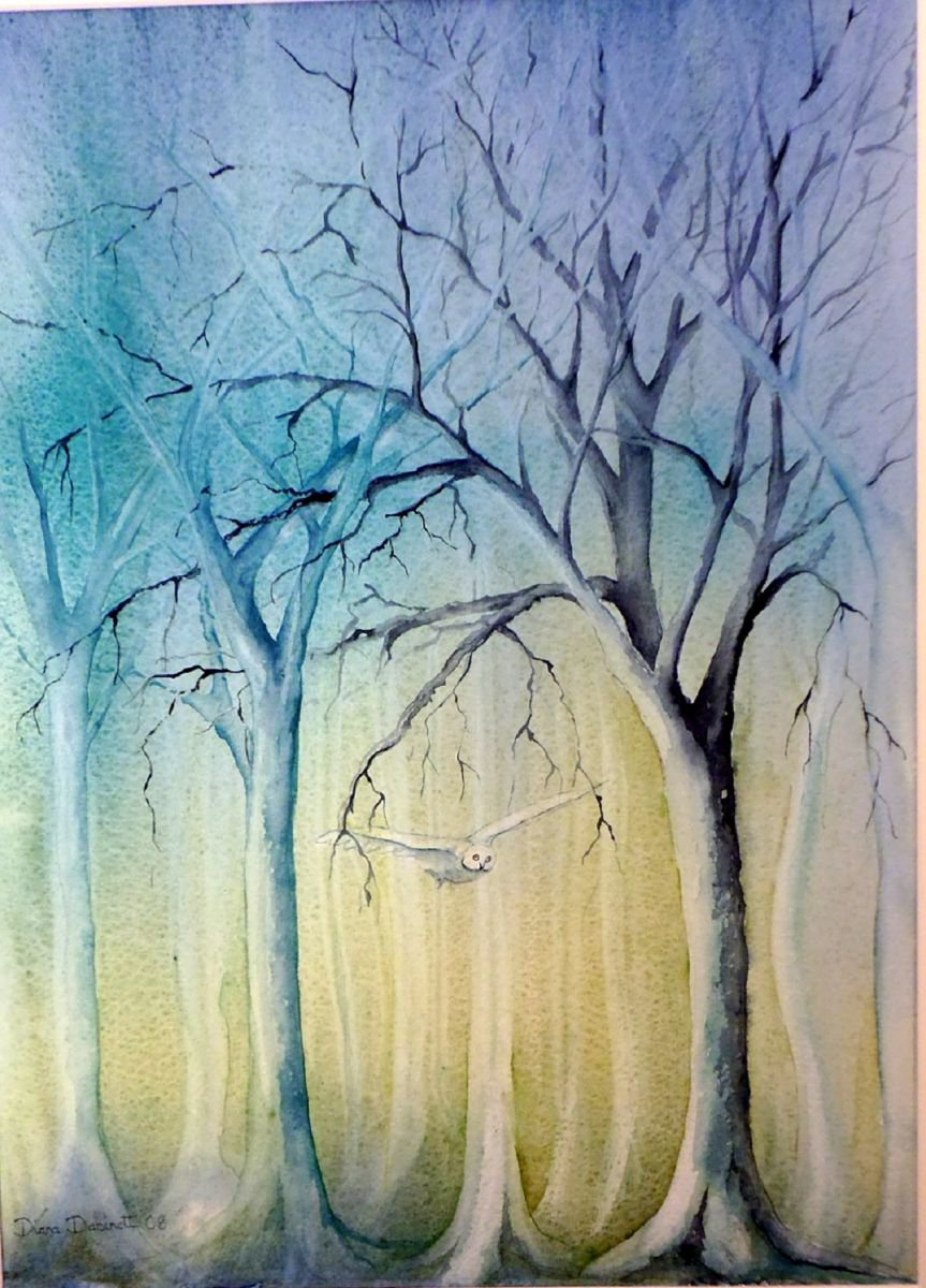 Fantasy woodland by Diana Dabinett