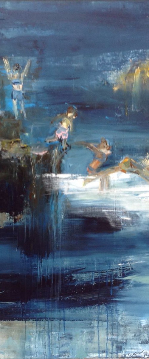 A good place to swim by Hennie Van de Lande