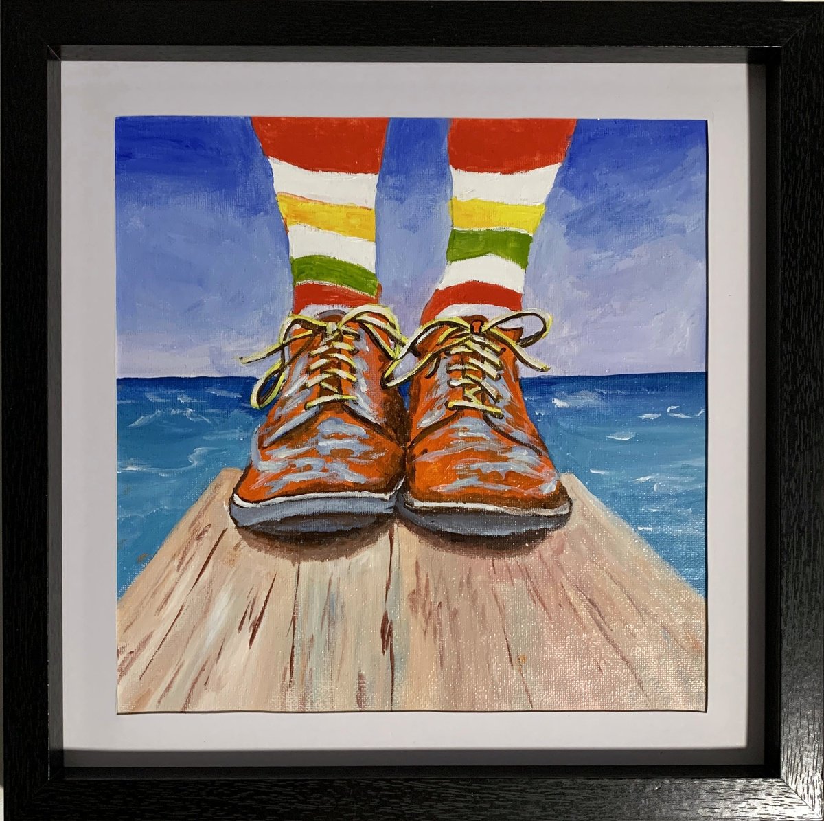 Still Optimistic. By Vita Schagen, 13 X 13, Artwork For Sale On Artfinder