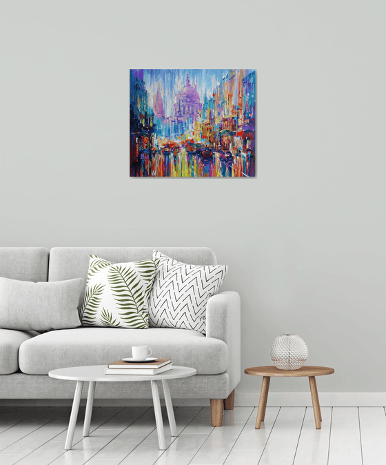 Abstract cityscape (London)