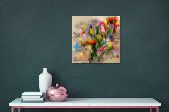 Floral Painting "Flowers of the Sun"