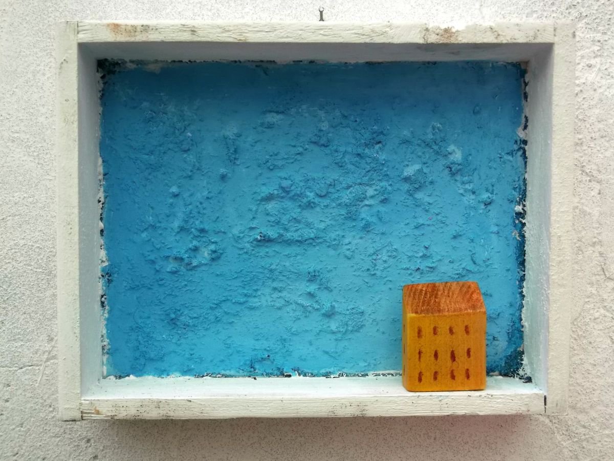 Casa nel blu - House in the blue by Silvia Beneforti