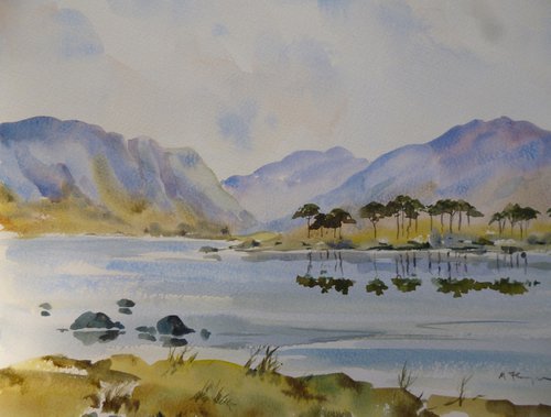 Derryclare Lake by Maire Flanagan