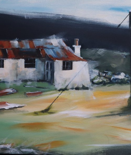 Harris Cottage by Ian macphie