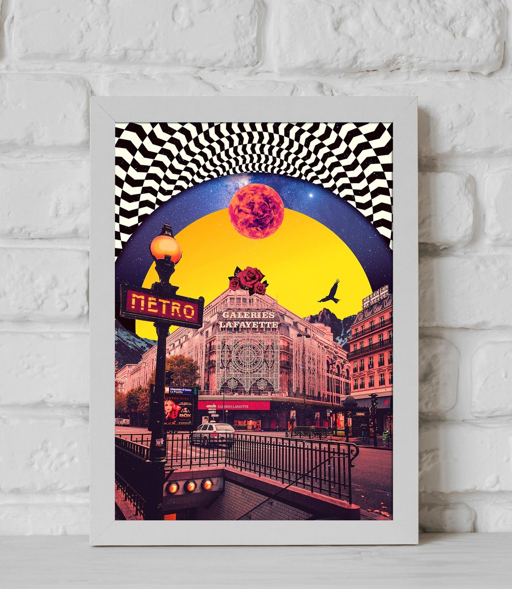 Postcard from Paris - LIMITED EDITION by Darius Comi