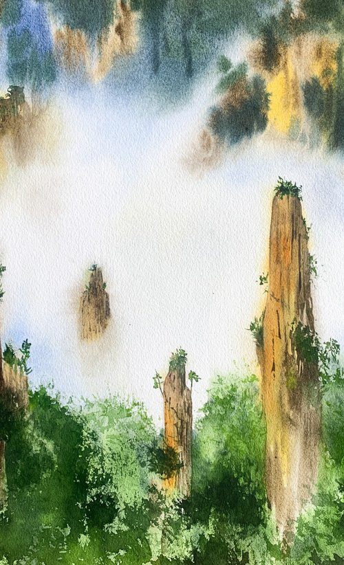 Zhangjiajie by Anna Zadorozhnaya