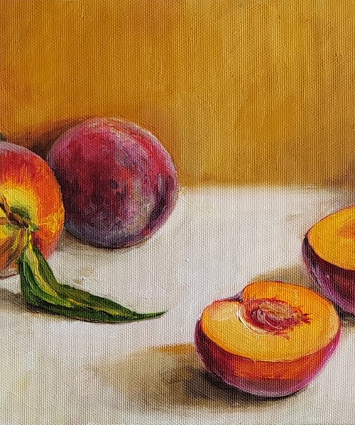 Peaches by Leyla Demir