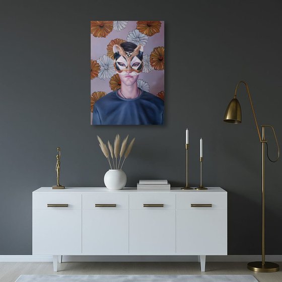 "Reflection mask"