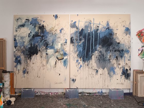 REVELING IN BLUE I