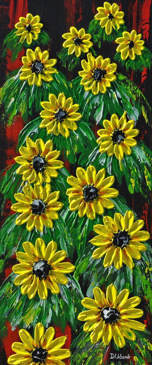 Sunflower 1 25x60cm by Daniel Urbaník