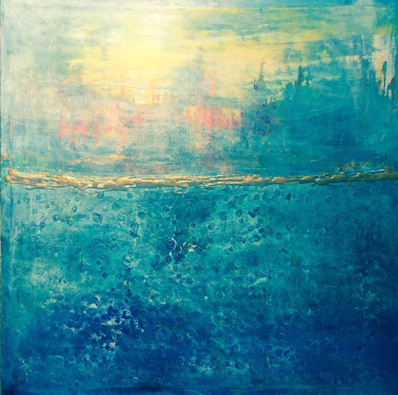 Abstract "Blue horizons"
