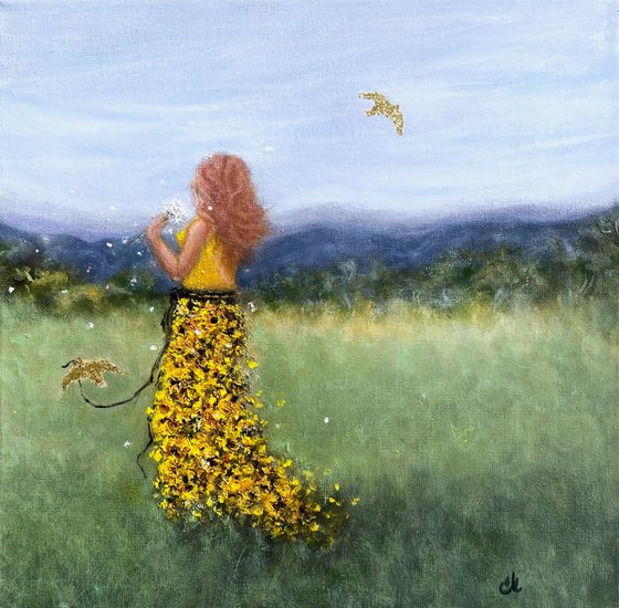 A wish in bloom