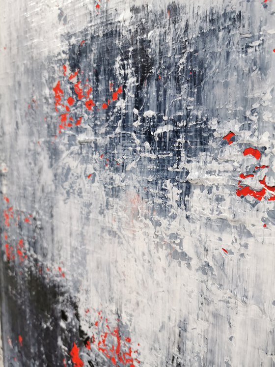 150x100cm. / Abstract triptych / Abstract 2129