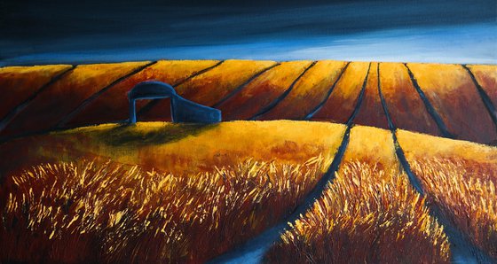 October Storm -  Fields and Colors Series