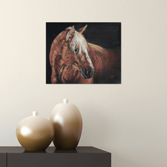 Horse... Portrait II /  ORIGINAL PAINTING