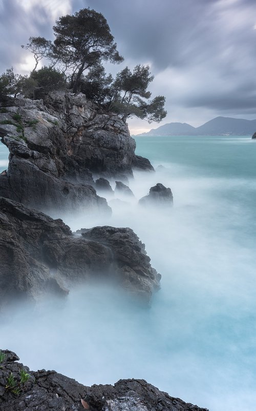 SEA BREATH - Photographic Print on 10mm Rigid Support by Giovanni Laudicina