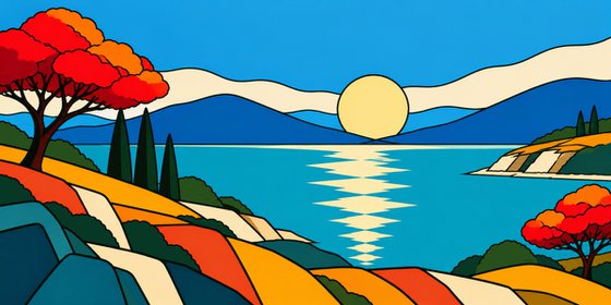 Mediterranean Landscape #46