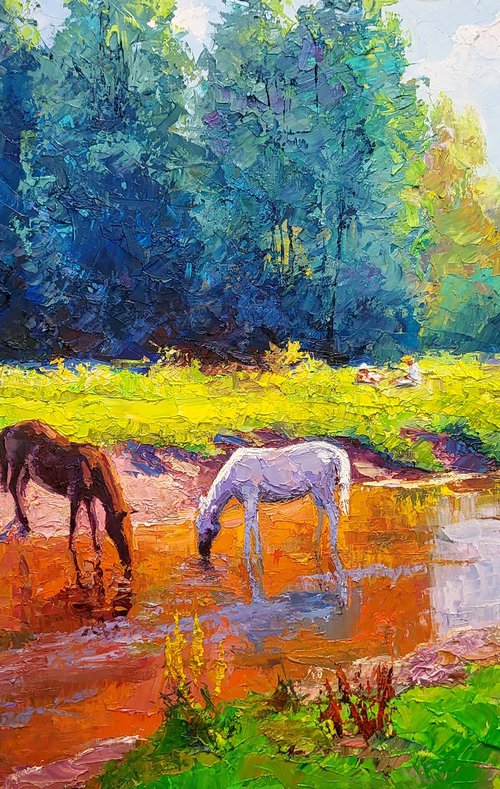Summer afternoon by Boris Serdyuk