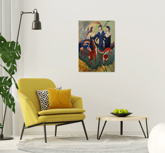 “Ladies In the Deer Forest”