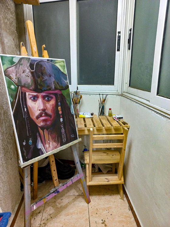 The Captain Jack Sparrow Portrait