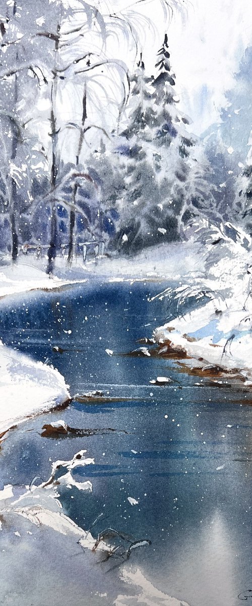 Winter’s Quiet Heart by Eugenia Gorbacheva