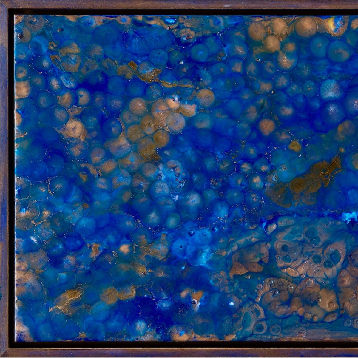 Abstract Painting By Xavi Castel, 30 X 22", Arrecife, Original Artwork